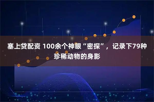 塞上贷配资 100余个神眼“密探”，记录下79种珍稀动物的身影